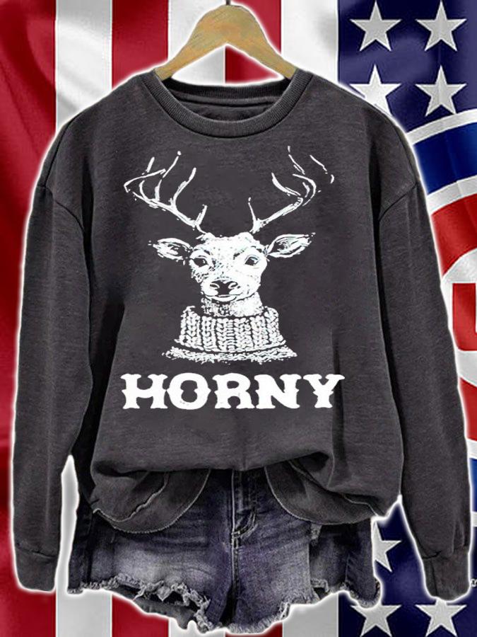Horny Reindeer Shirt