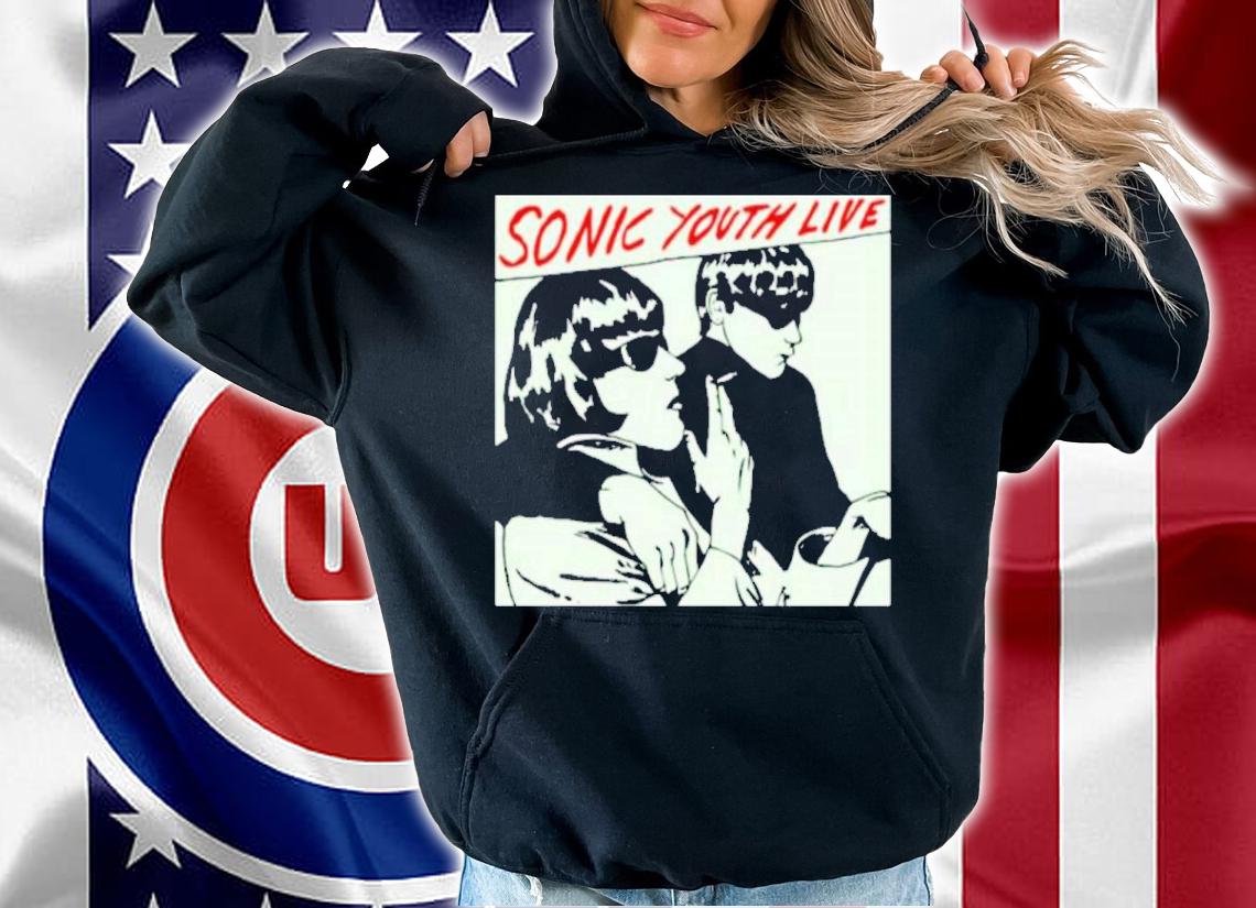 Kurt Cobain Sonic Youth Live Shirt hoodie