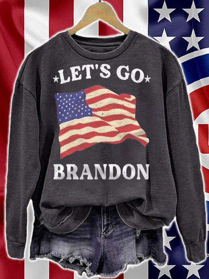 Lets Go Brandon Shirt Cool Conservative American Shirt sweatshirt