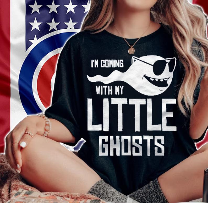 Little Ghost Sperm Adult Humor Costume Funny Halloween Gift shirt woman shirt