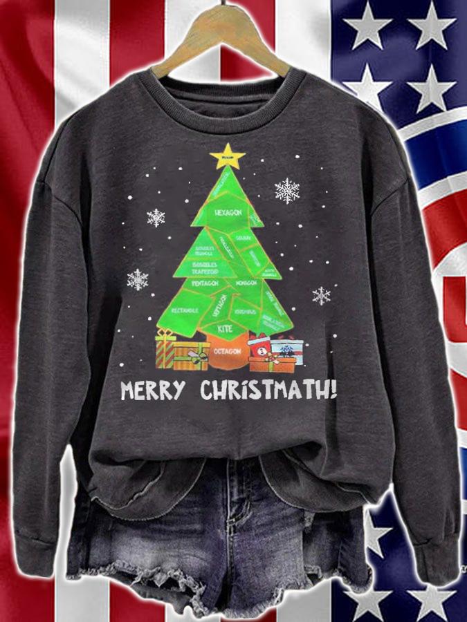 Merry Christmath tree Hexagon T-shirt