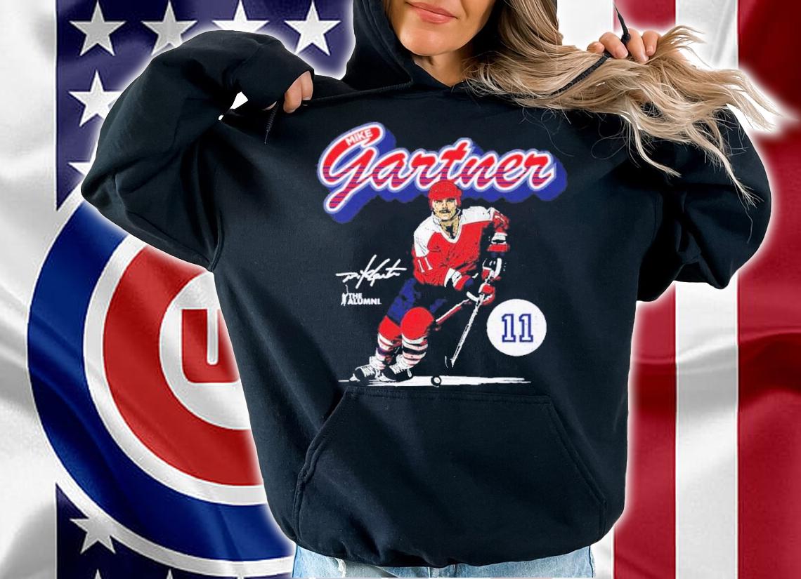 Mike Gartner Washington NHLA Hockey Shirt hoodie