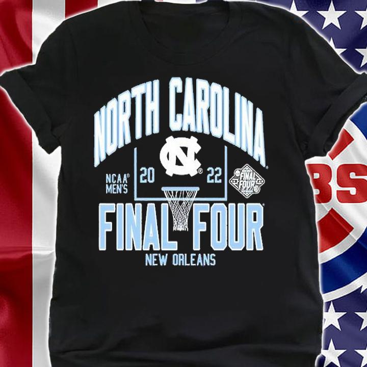 North Carolina Tar Heels Final Four 2022 NCAA Men's Basketball New Orleans T-Shirt shirt