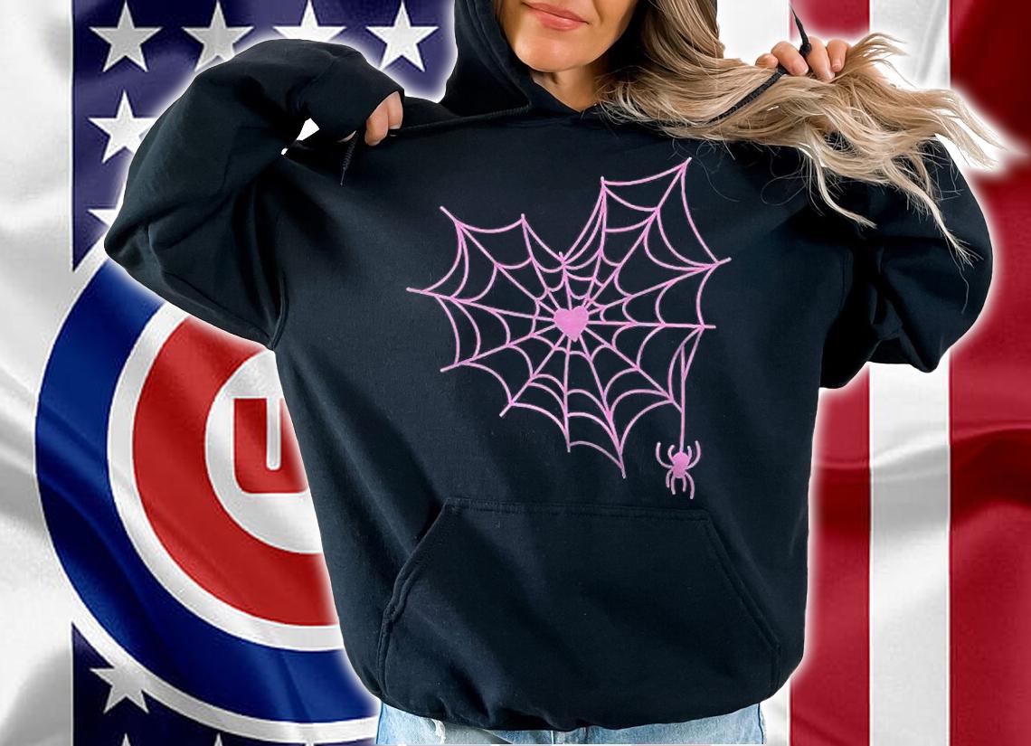 Spider Web Halloween Costume Pastel Goth Heart Tshirt Premium Shirt hoodie