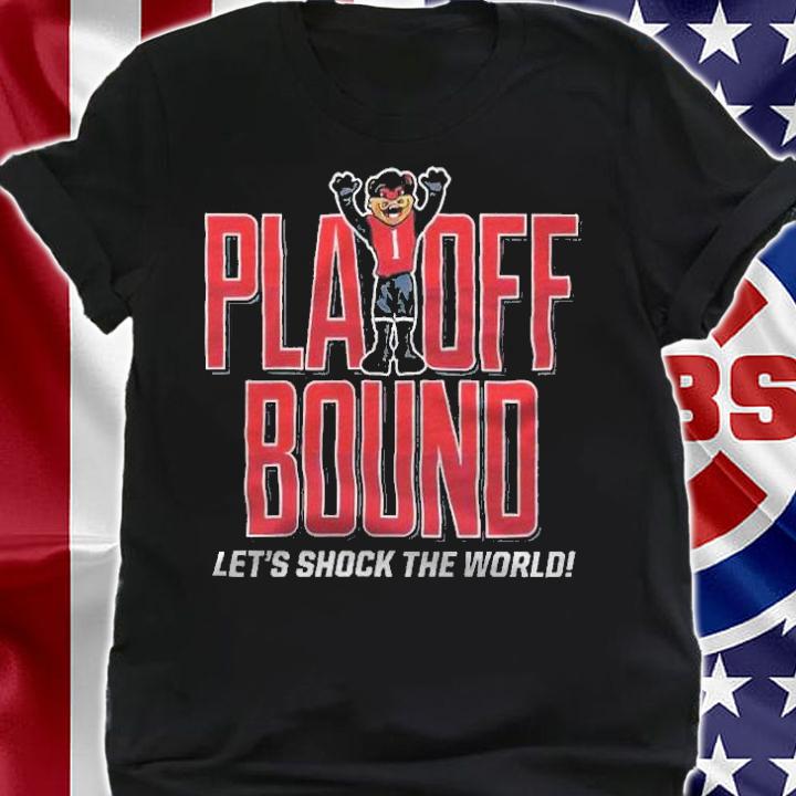 Cincinnati Bearcats football Playoff Bound Let's Shock The World 2021 T-shirt shirt
