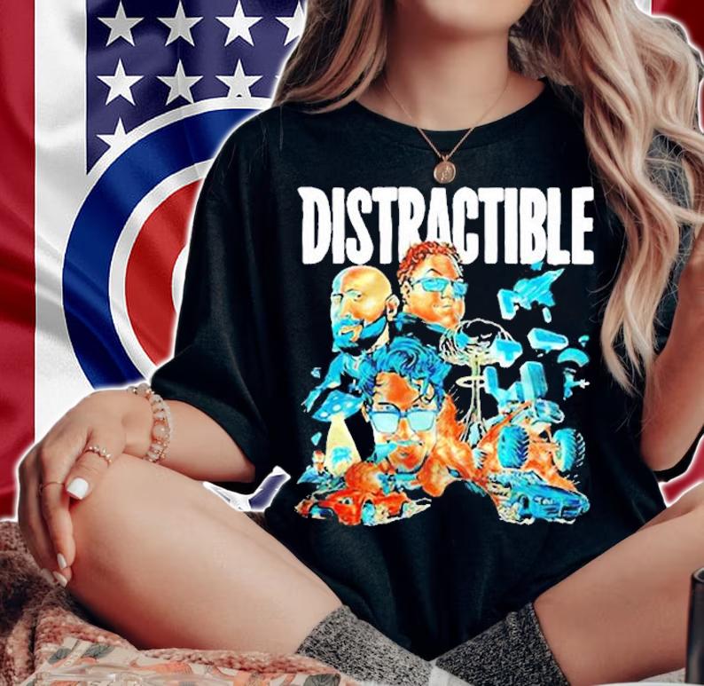 Distractible Podcast Distractible Shirt