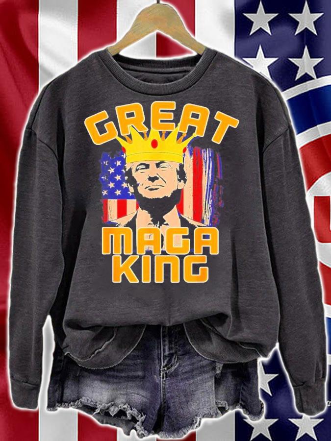 Great Maga King Pro Donald Trump Shirt