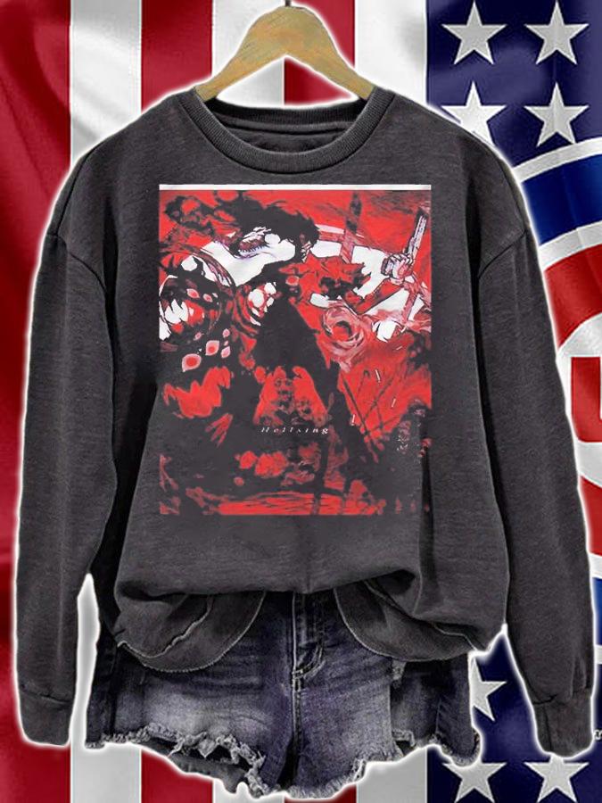 Hellsing Alucard Carnage Graphic Gift Shirt sweatshirt