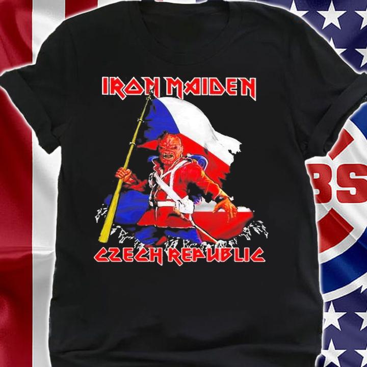 Iron Maiden Czech Republic shirt shirt