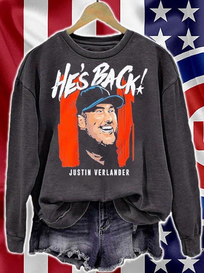 Justin Verlander JV's Baaaaack! Shirt sweatshirt