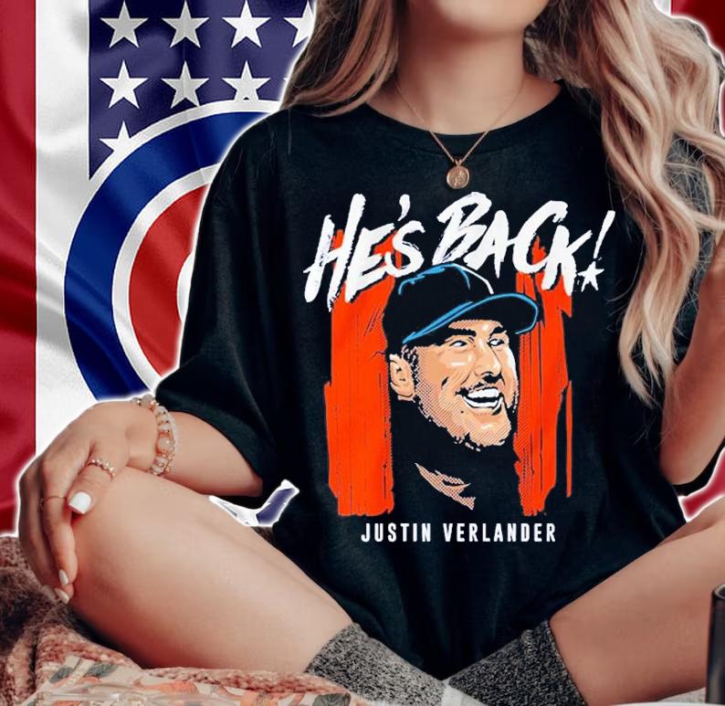 Justin Verlander JV's Baaaaack! Shirt woman shirt