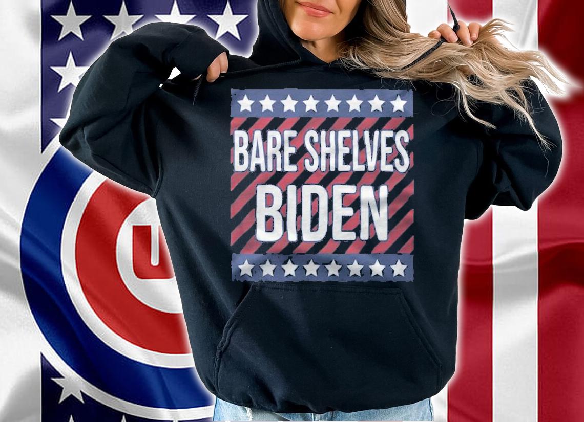Premium bare Shelves Biden FJB Biden American Flag T-Shirt hoodie
