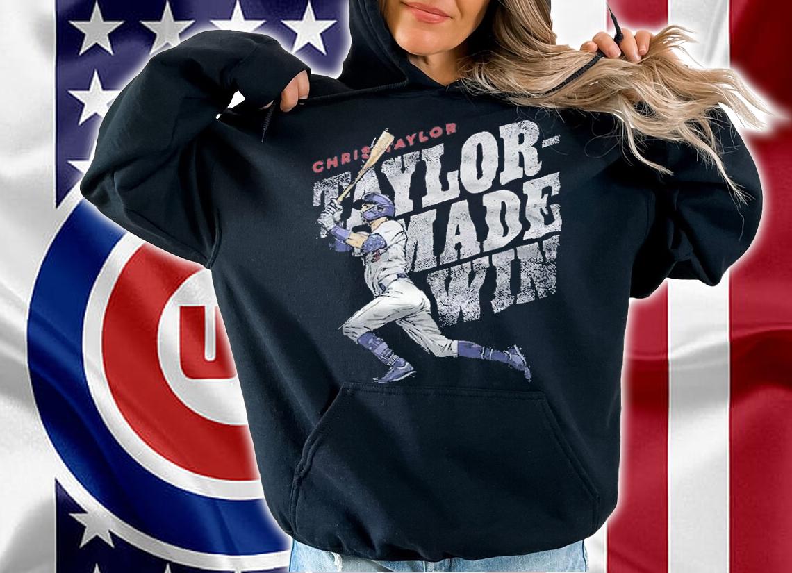 Chris taylor taylor made win los angeles baseball shirt hoodie