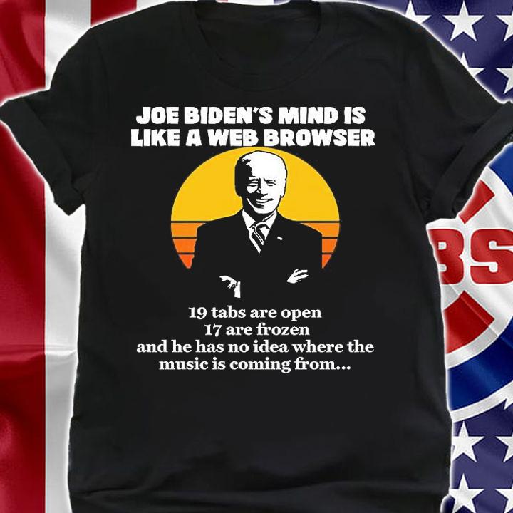 Funny Anti Biden Conservative Dementia T-Shirt