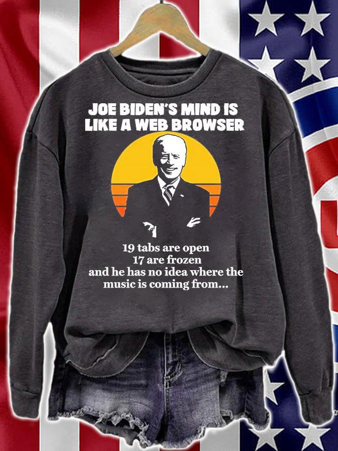 Funny Anti Biden Conservative Dementia T-Shirt