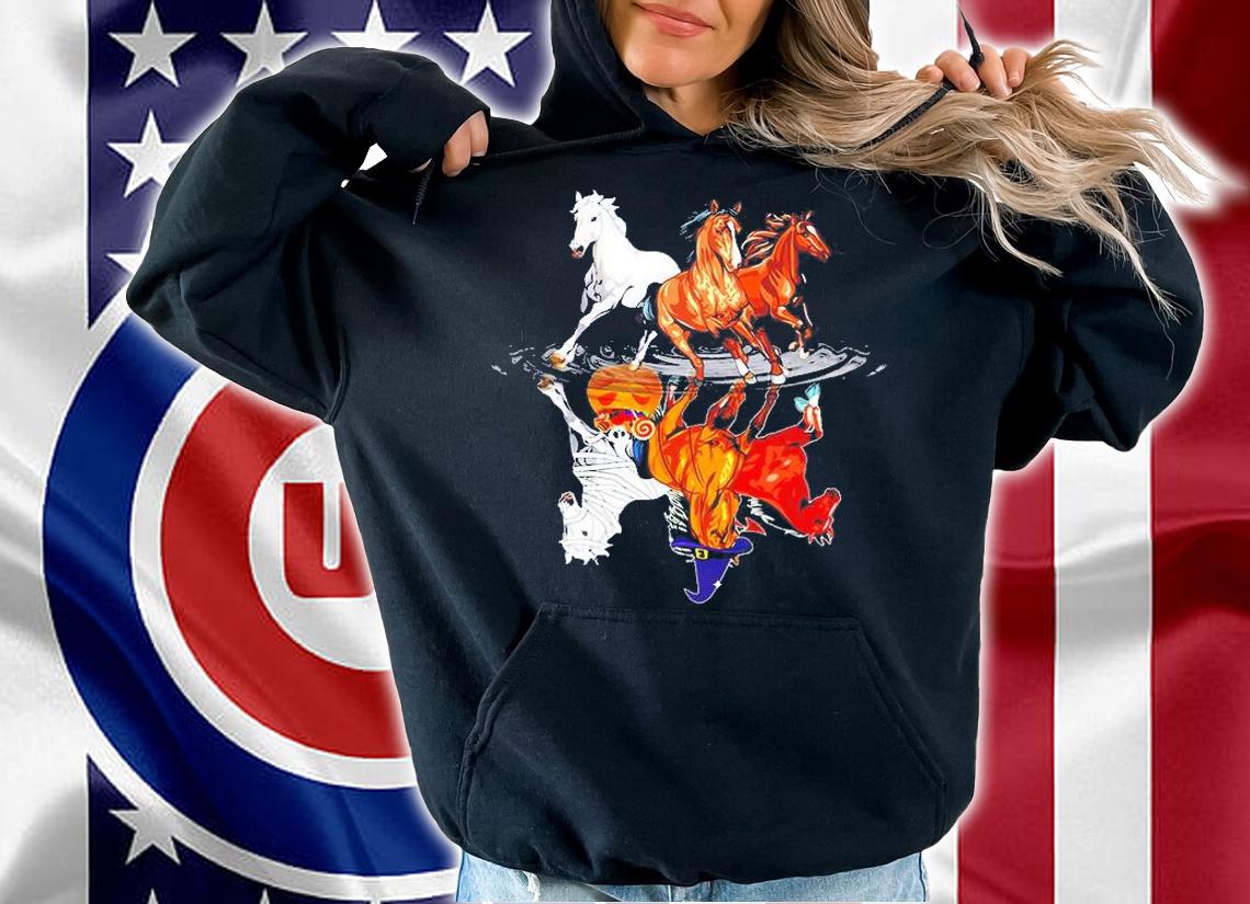 Horses Halloween Reflect T-Shirt