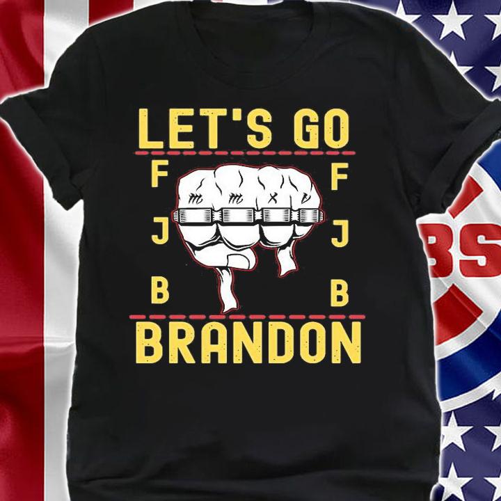 Let's Go Brandon Racetrack Design FJB T-Shirt shirt