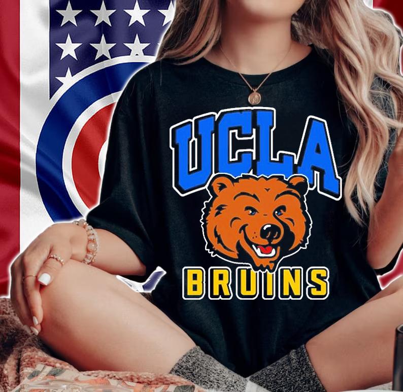 Ucla Bruins Bear Vintage NCAA T-Shirt woman shirt