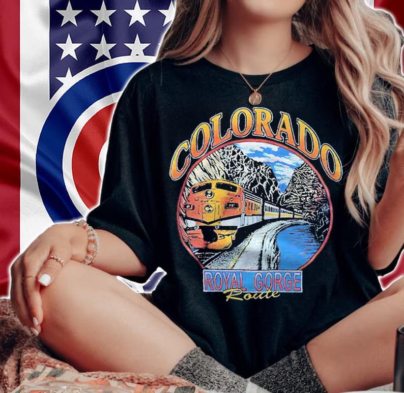 Colorado Train Royal Gorge Route T-shirt