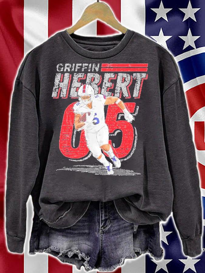 Griffin Hebert 05 football shirt