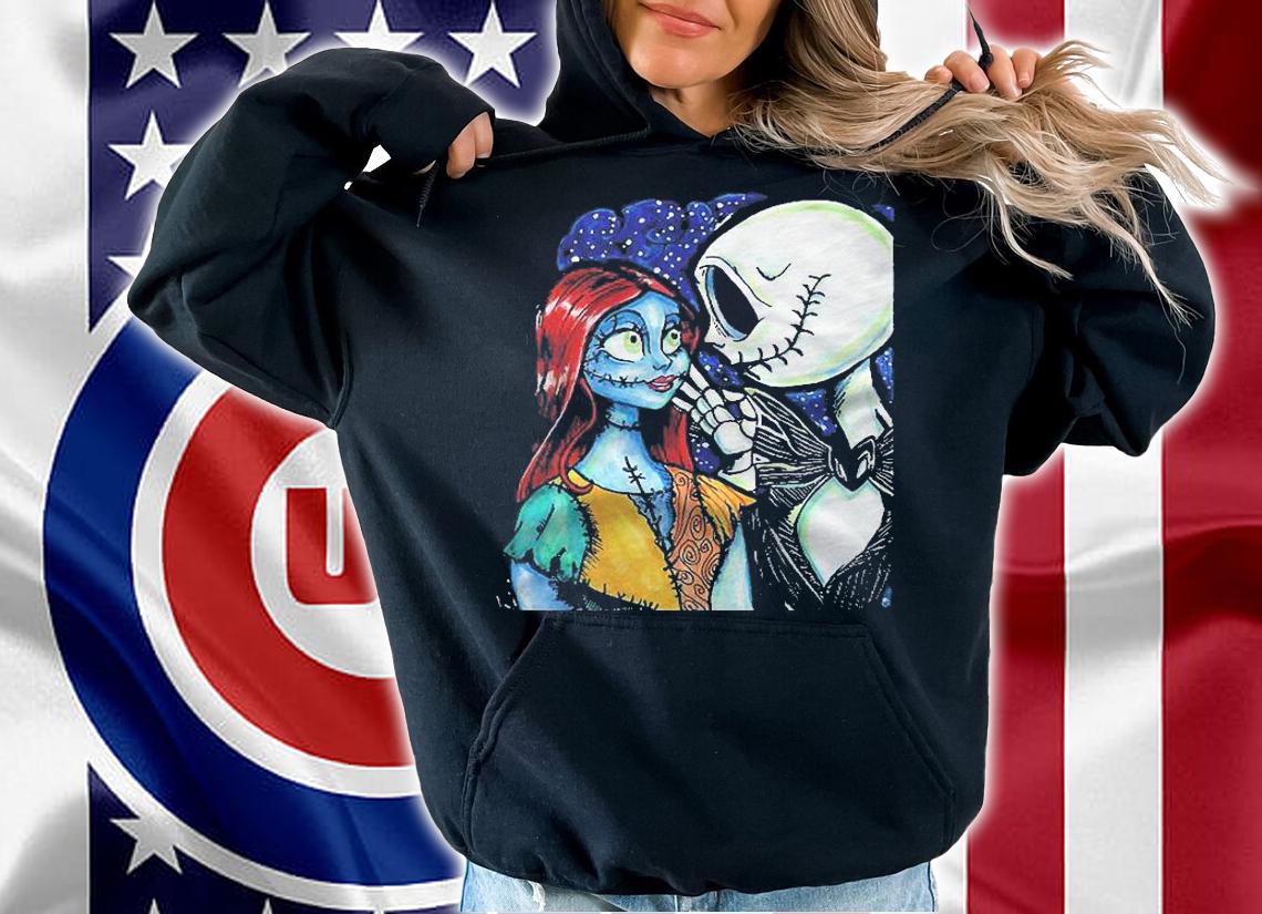 Jack & Sally Classic Nightmare Before Christmas Shirt hoodie