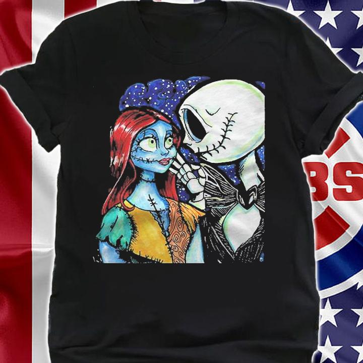 Jack & Sally Classic Nightmare Before Christmas Shirt shirt