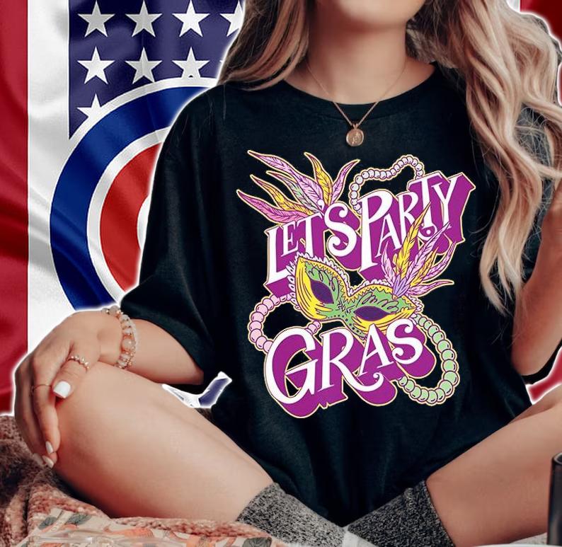 Let's Party Mardi Gras T-Shirt