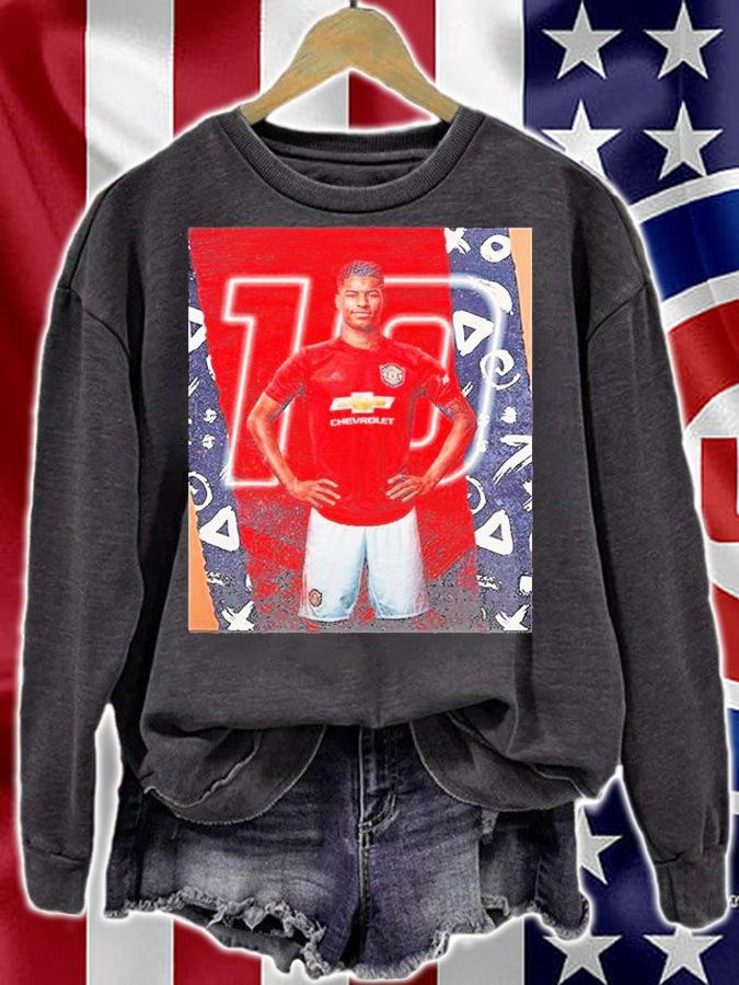 Marcus Rashford Wallpaper T-Shirt sweatshirt