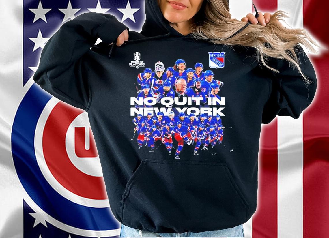 New York Rangers No Quit T-Shirt hoodie