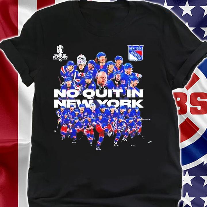 New York Rangers No Quit T-Shirt shirt