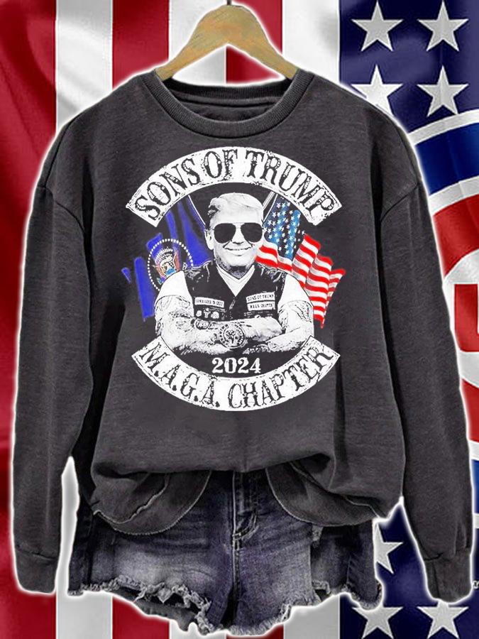 Sons Of Trump Maga Chapter 2024 T-Shirt
