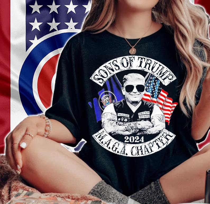 Sons Of Trump Maga Chapter 2024 T-Shirt