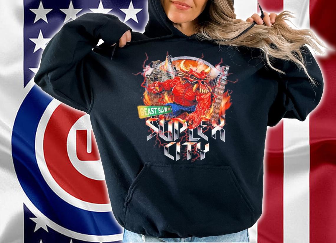 Suplex City Beast BLVD Brock Lesnar Shirt hoodie
