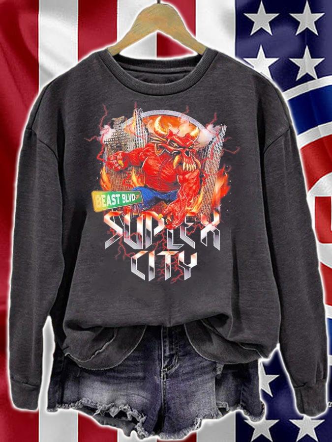 Suplex City Beast BLVD Brock Lesnar Shirt sweatshirt