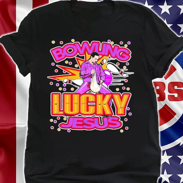 The Big Lebowski Lucky Bowling Jesus Shirt