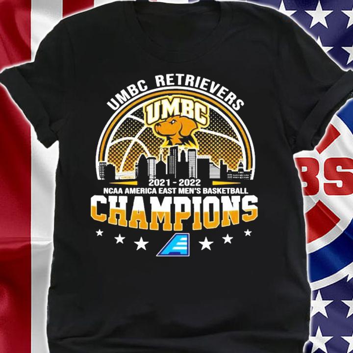 UMBC Retrievers 2021-2022 NCAA America East Men's Basketball Champions Shirt