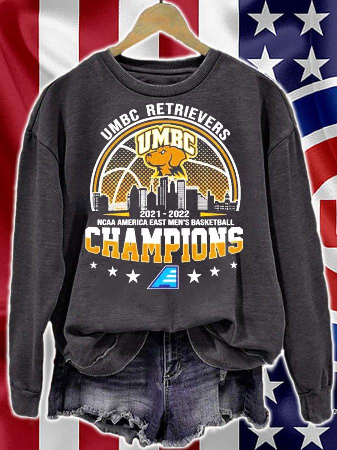 UMBC Retrievers 2021-2022 NCAA America East Men's Basketball Champions Shirt