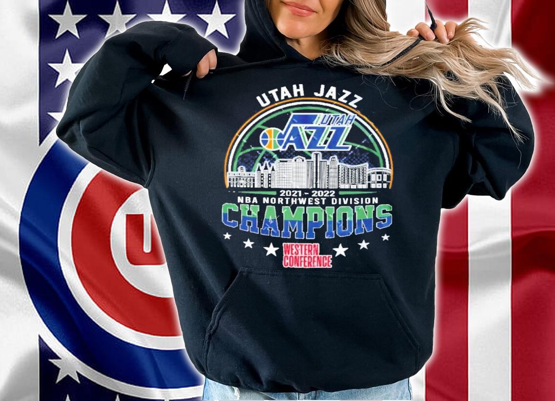 Utah Jazz NBA Northwest Division Champions Eastern Conference 2021-2022 Shirt hoodie