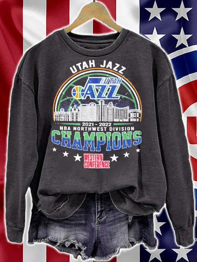 Utah Jazz NBA Northwest Division Champions Eastern Conference 2021-2022 Shirt sweatshirt