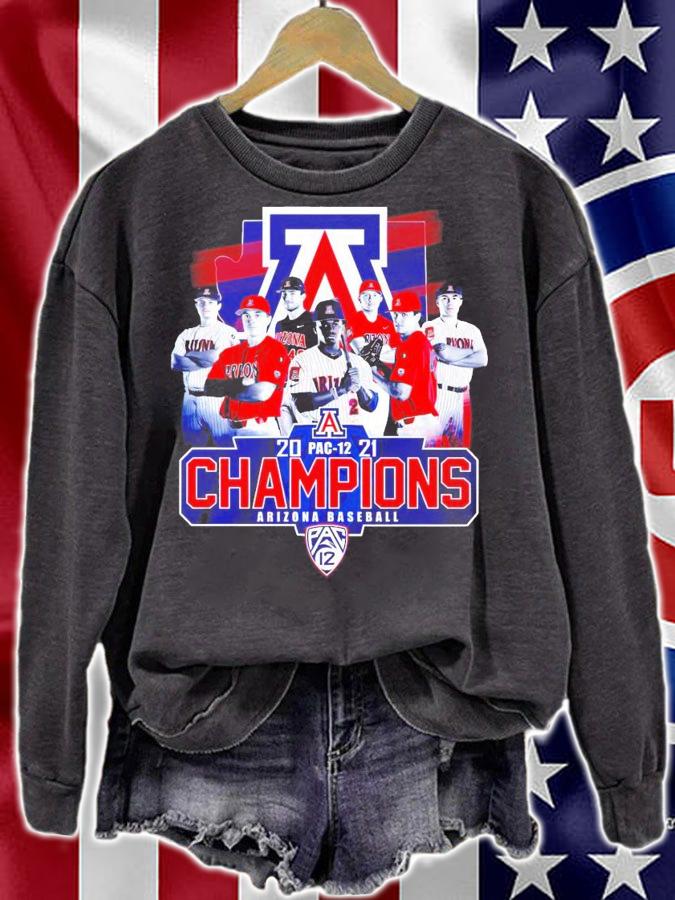 2PAC 2021 Champions Arizona baseball t-shirt sweatshirt