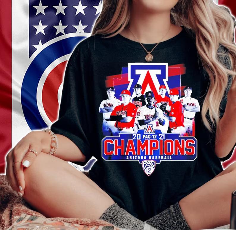2PAC 2021 Champions Arizona baseball t-shirt woman shirt