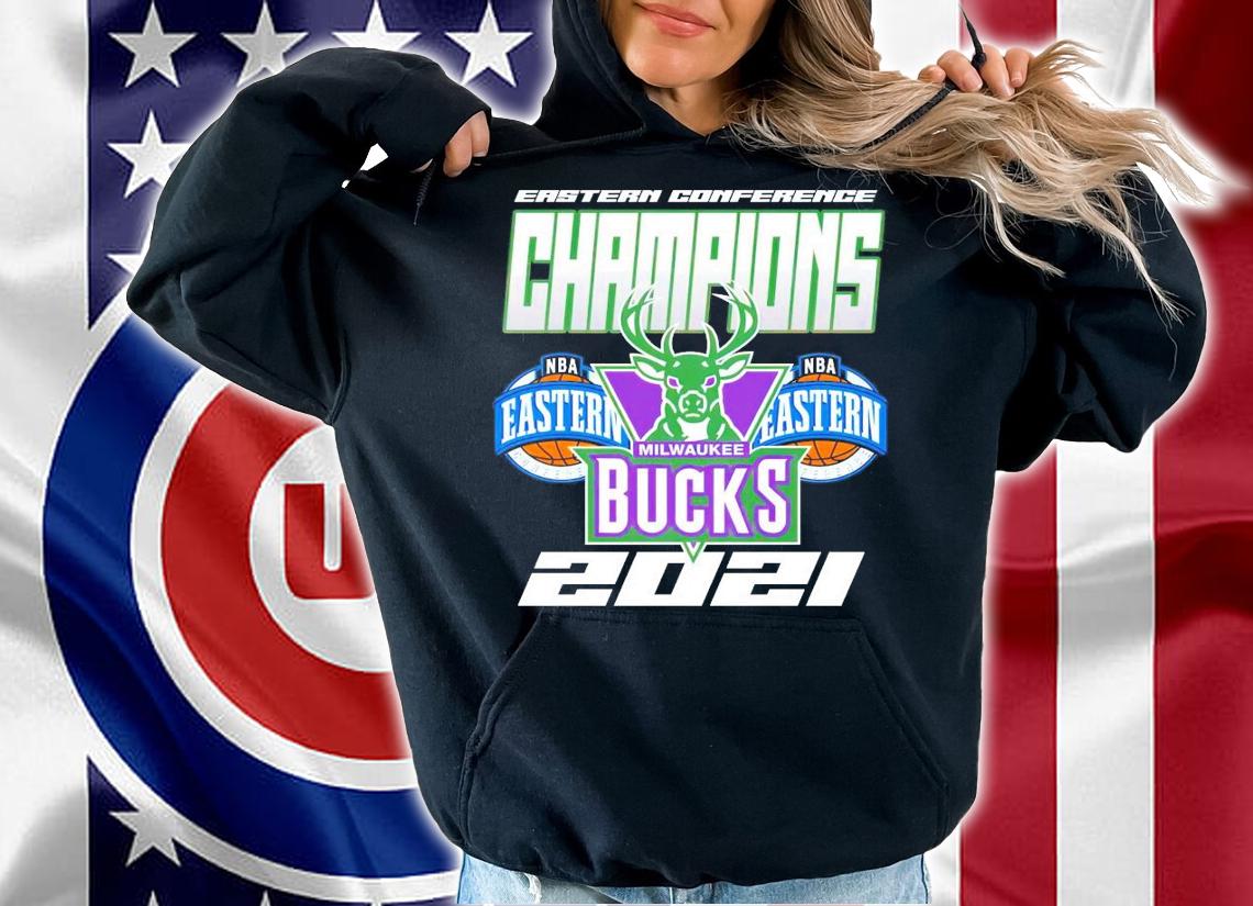 Eastern Conference Champions NBA Milwaukee Bucks 2021 shirt