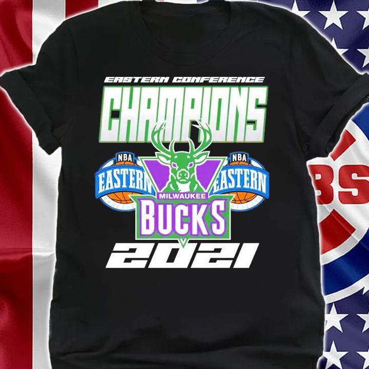 Eastern Conference Champions NBA Milwaukee Bucks 2021 shirt