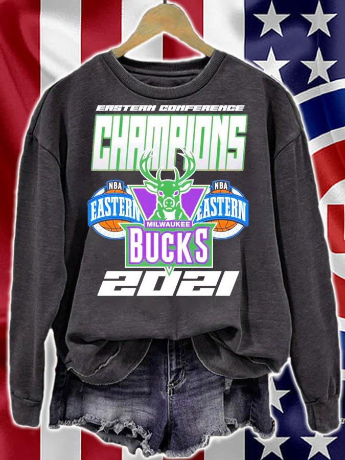 Eastern Conference Champions NBA Milwaukee Bucks 2021 shirt