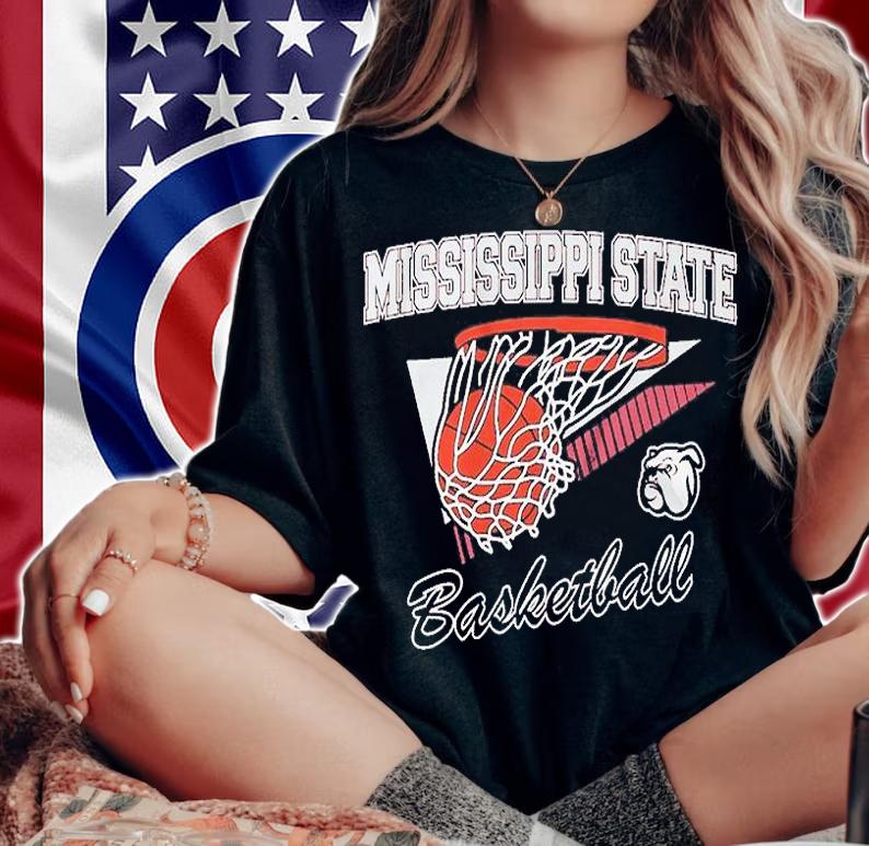Mississippi State Basketball T-Shirt woman shirt