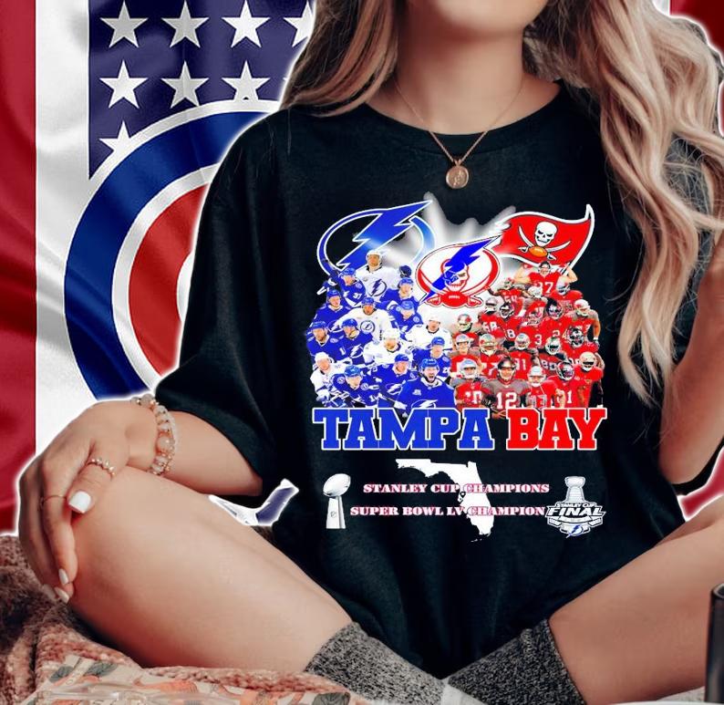 Tampa Bay Lightning vs Kansas City Chiefs shirt