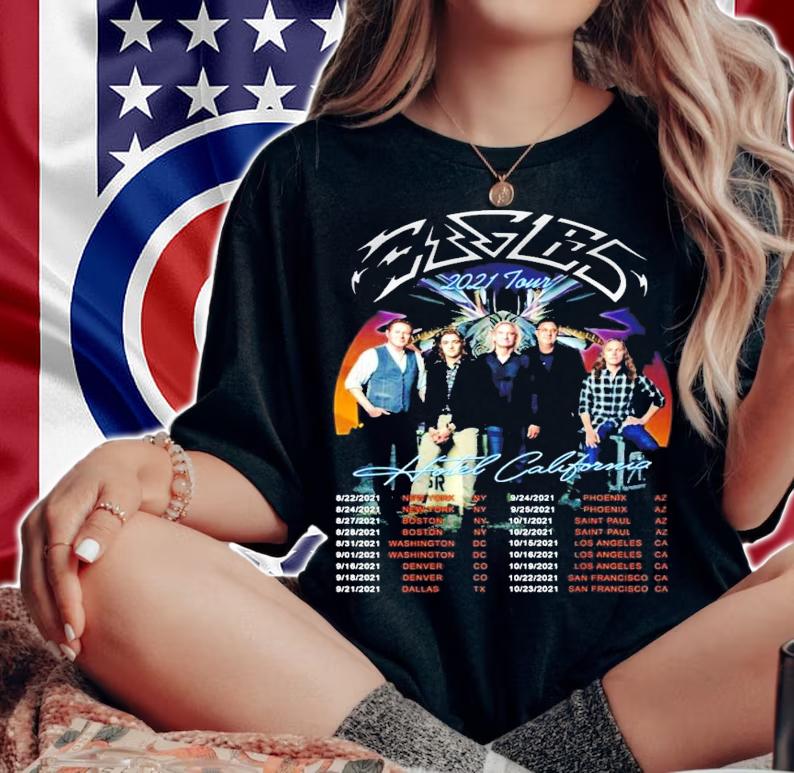 2021 tour Hotel California shirt woman shirt