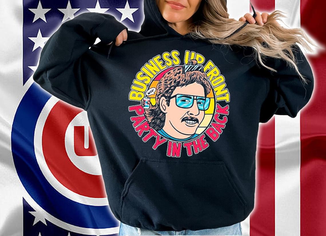 Business up front party in the back woo shirt