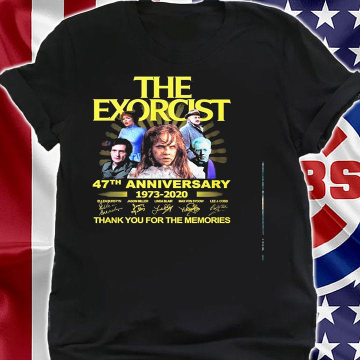 Exorcist 47Th Anniversary 1973 2020 Thank Memories Shirt.Jpg shirt