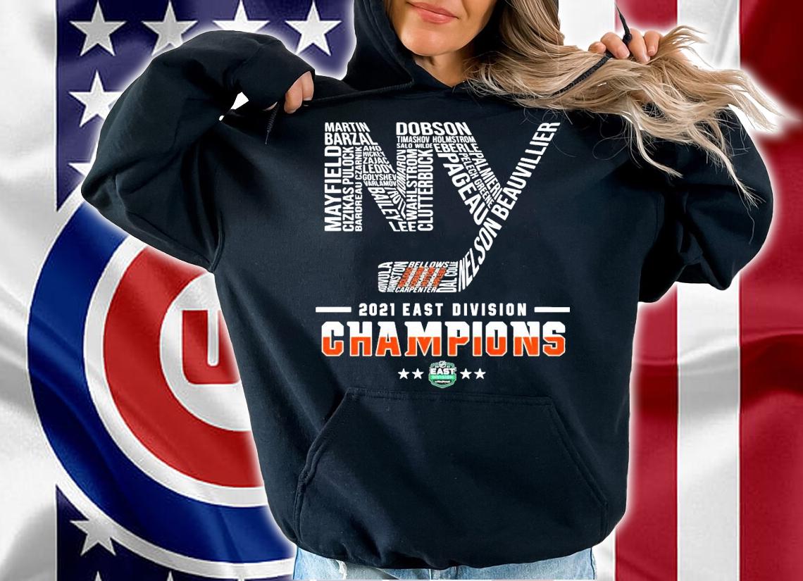 New York Islanders hockey 2021 East Division Champions shirt